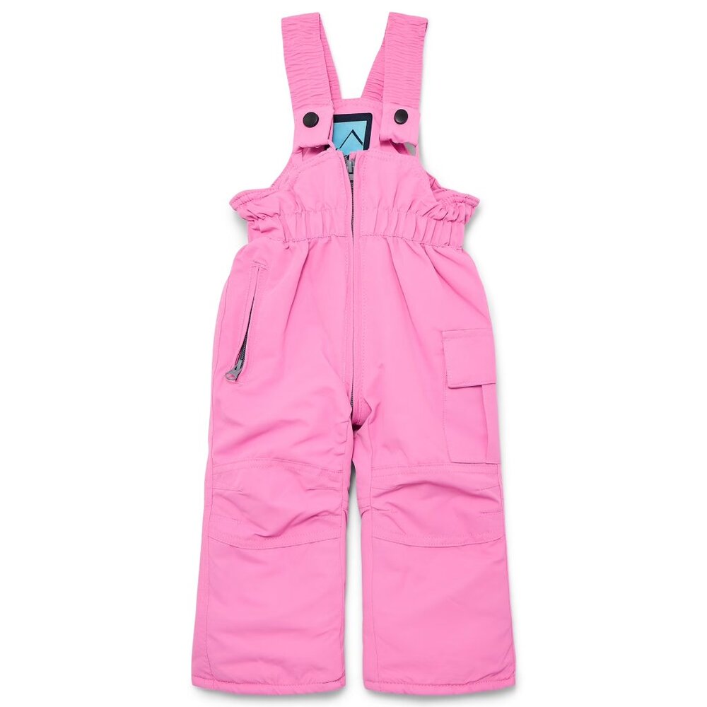 Iceburg Baby Girls Insulated Bib Snow Pants, Size 3 & 12 Months - New